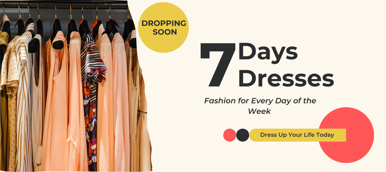Cream Simple 7 Days Outfit Youtube Thumbnail (1280 x 571 px)